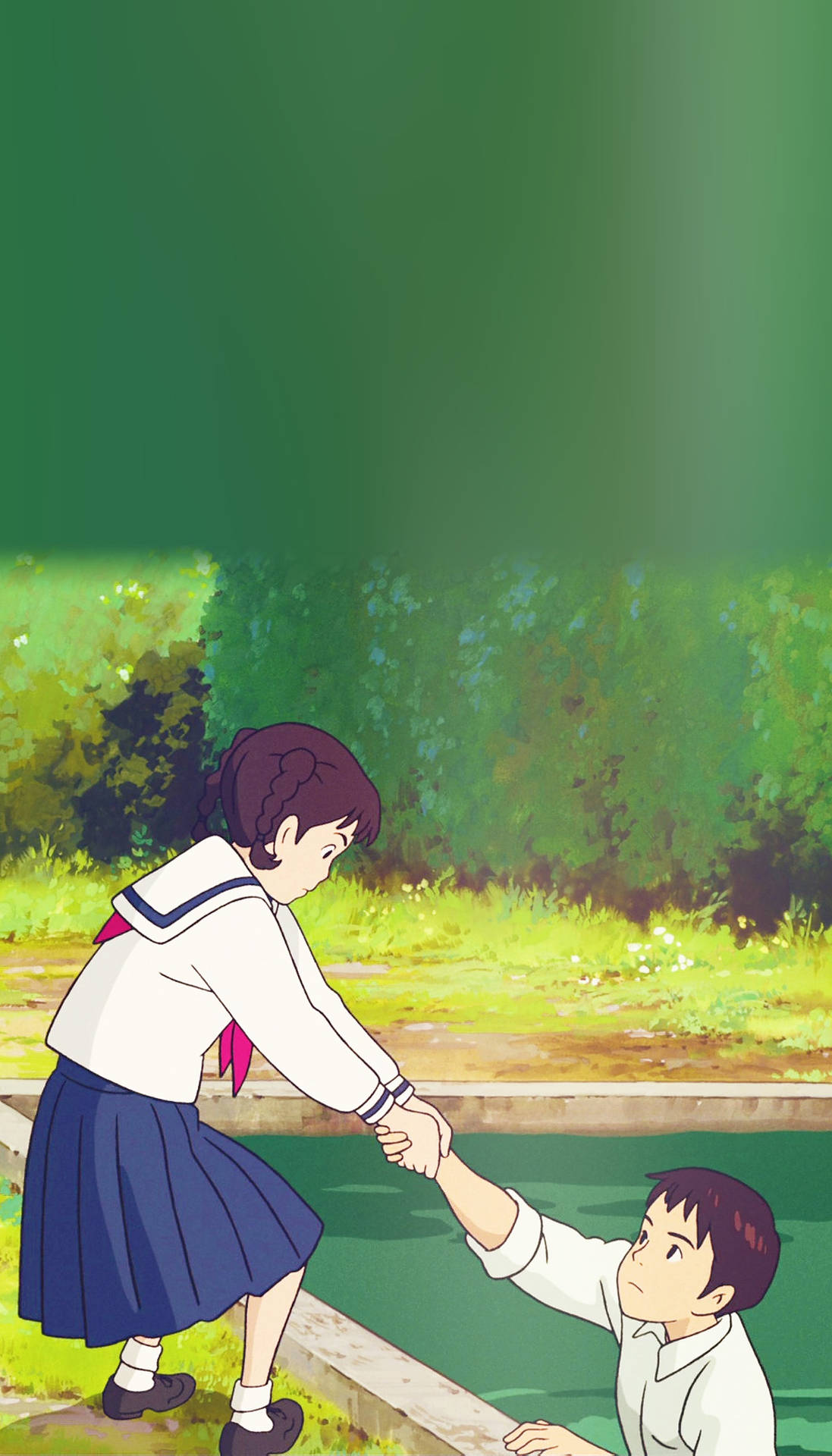 From Up On Poppy Hill Couple Background