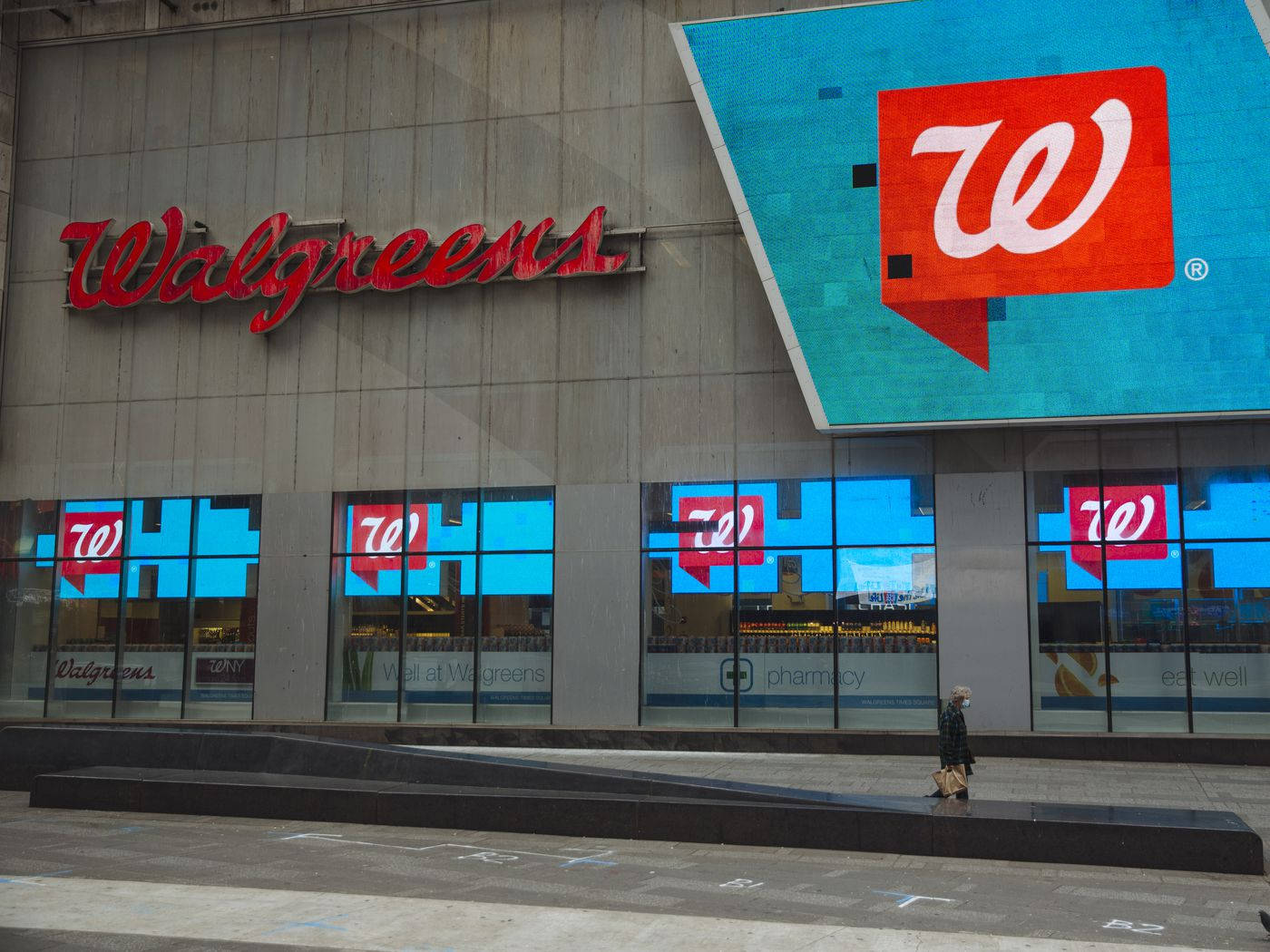 Front Building Walgreens Pharmacy Background