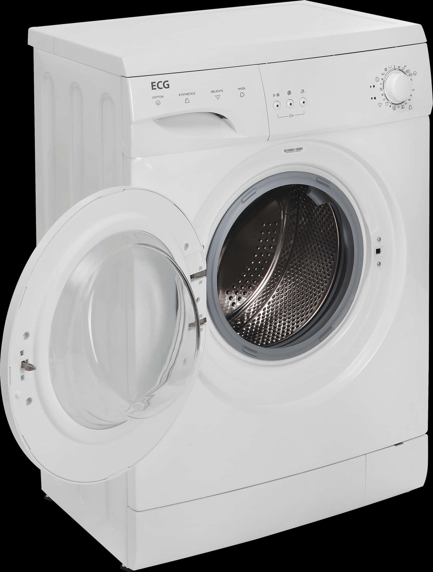 Front Loading Washing Machine E C G Brand PNG