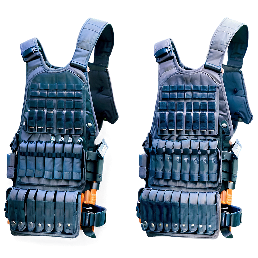 Front View Bulletproof Vest Png 06262024 PNG