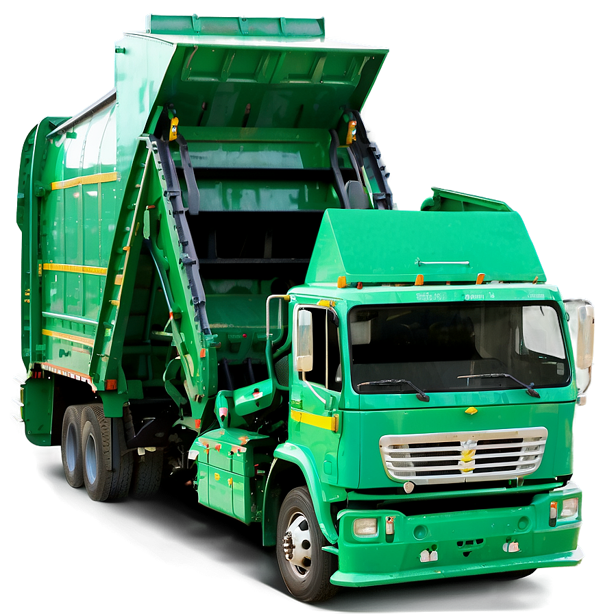 Front View Garbage Truck Png Bpi PNG