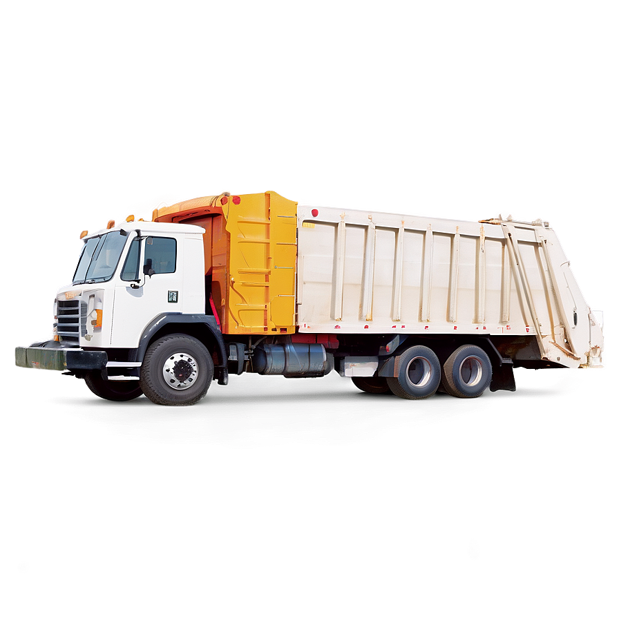 Front View Garbage Truck Png Tra PNG