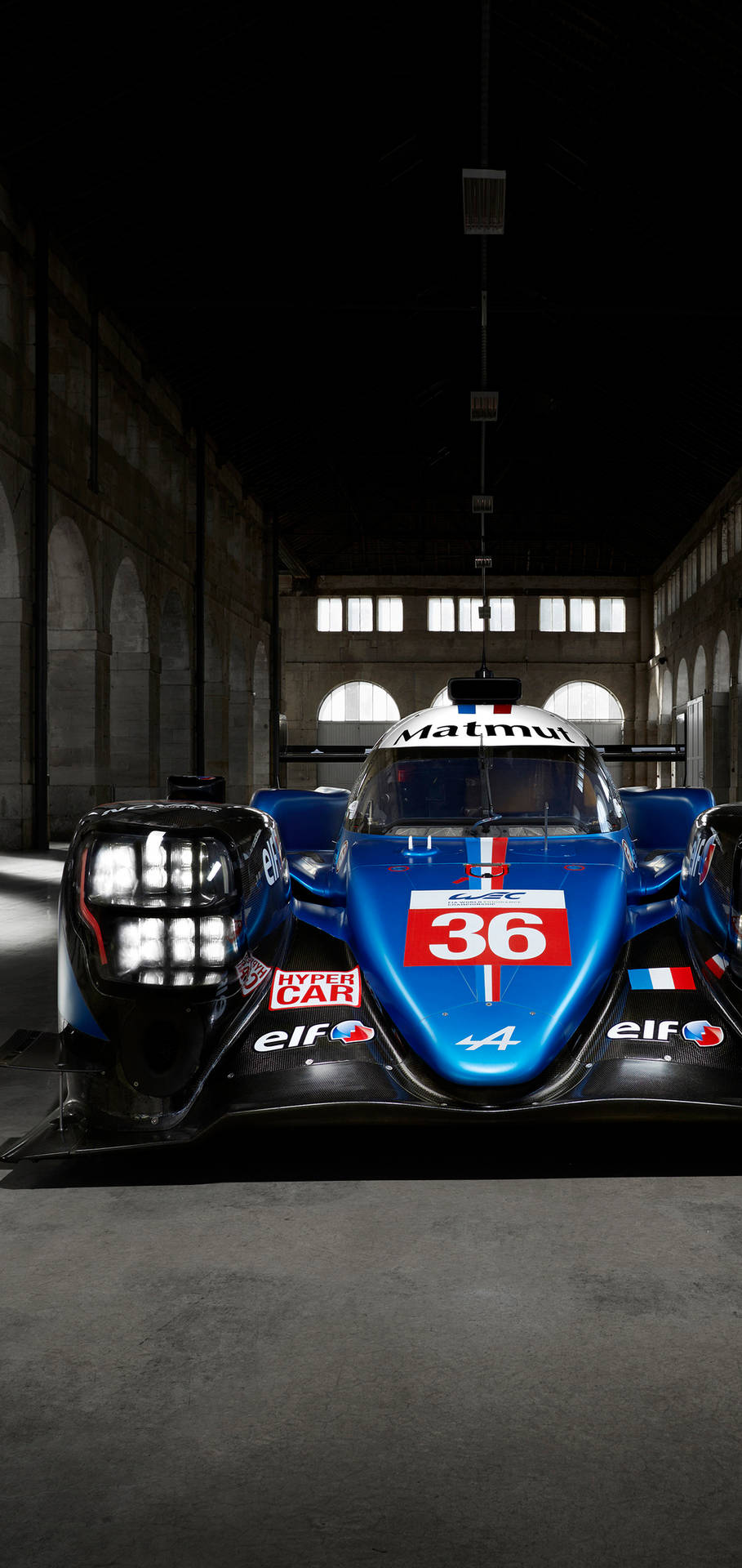 Front View Of Alpine Car 36 Wallpaper