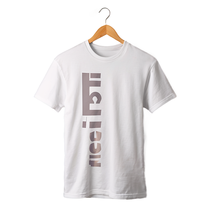 Front View White T-shirt Mockup Png 20 PNG