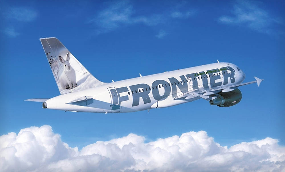 Frontierairlines Kanin (as A Suggestion For A Potential Wallpaper Of A Cute Rabbit Mascot For Frontier Airlines) Wallpaper