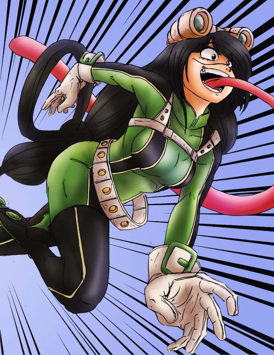 Enjoy the sun and take a dive with Froppy!