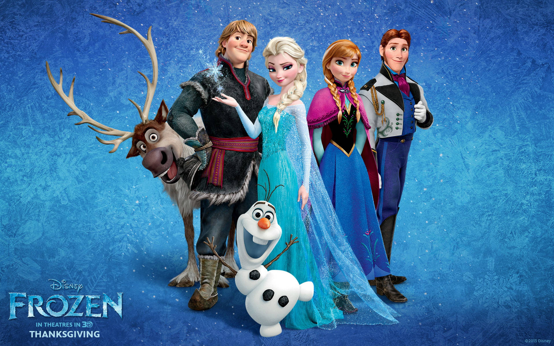 Frosne Elsa Film Plakat Wallpaper