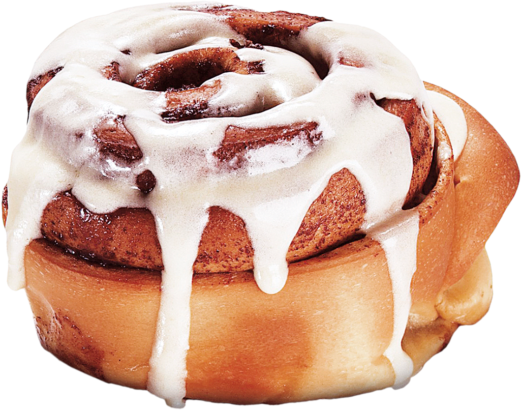 Frosted Cinnamon Roll Deliciousness.png PNG