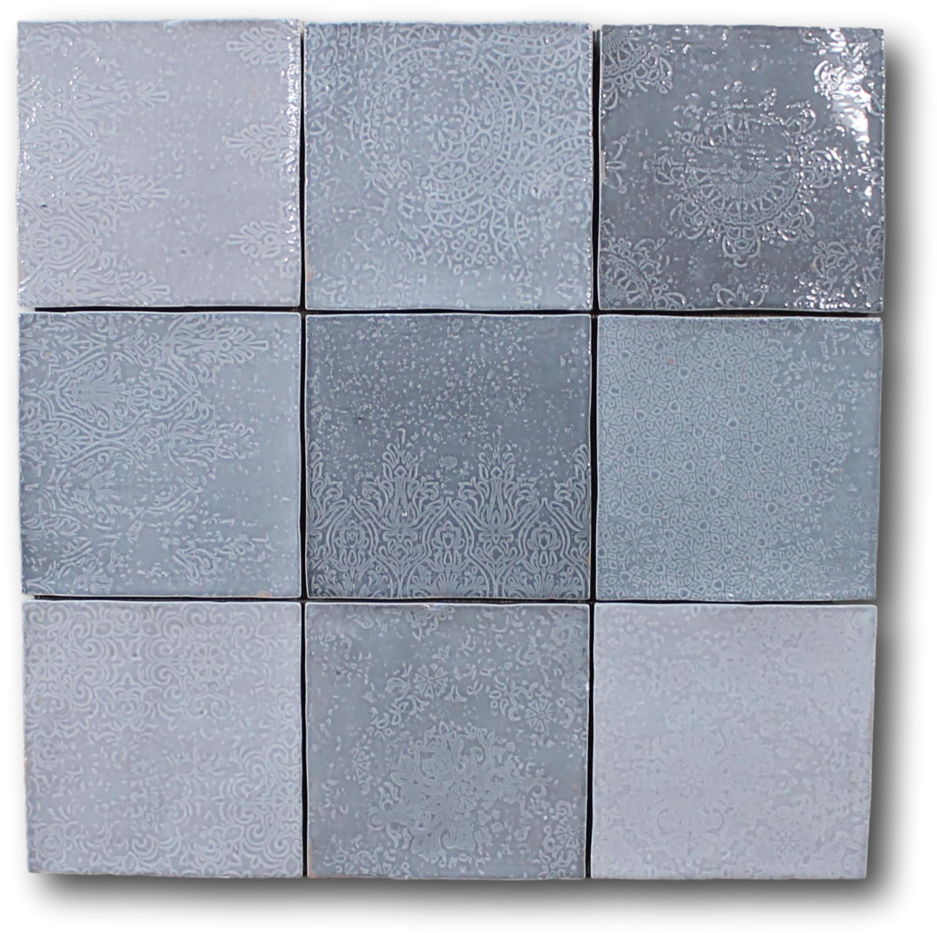 Frosted Glass Tiles Texture PNG