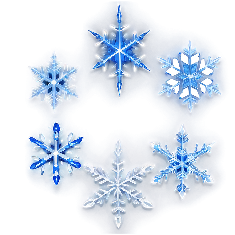 Frosted Snowflake Art Png 04292024 PNG