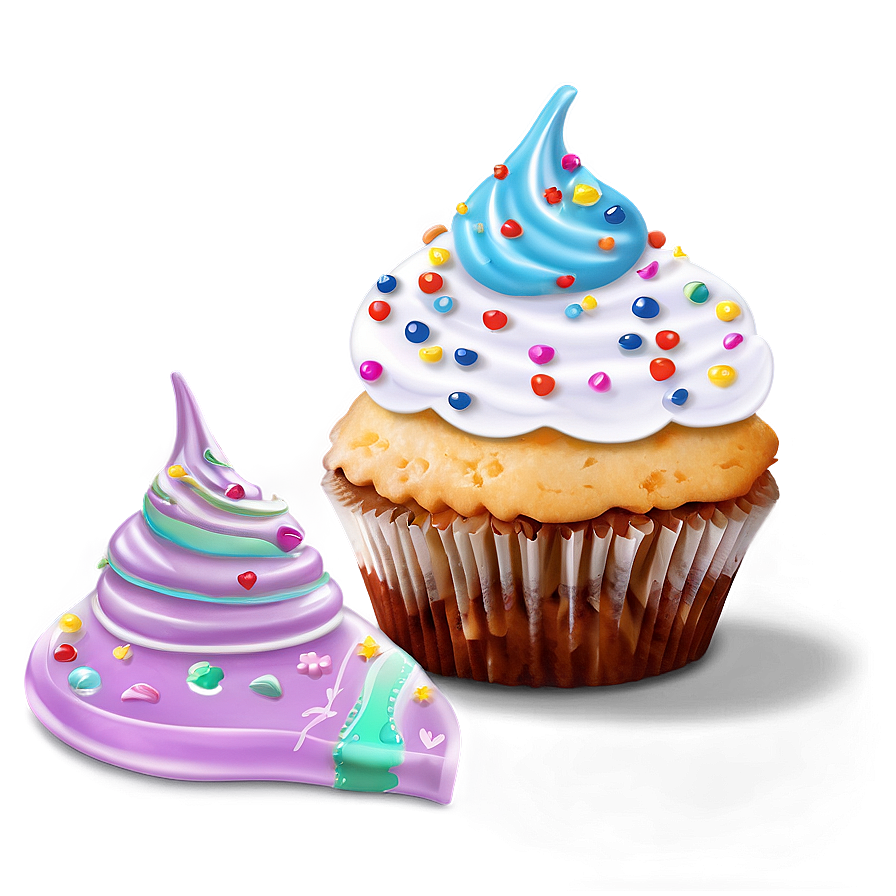 Frosting Cupcake Png Mvd25 PNG