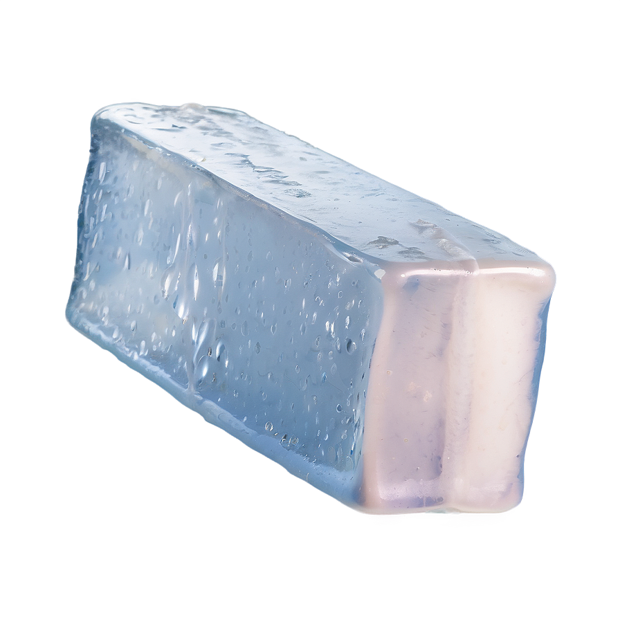 Frosty Ice Block Png 06132024 PNG