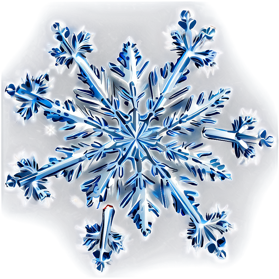 Frosty Snowflake Clipart Png 05252024 PNG