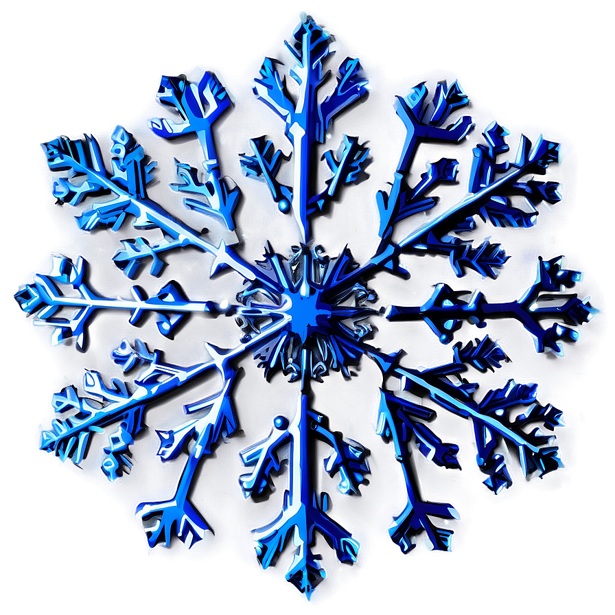 Frosty Snowflake Clipart Png 05252024 PNG