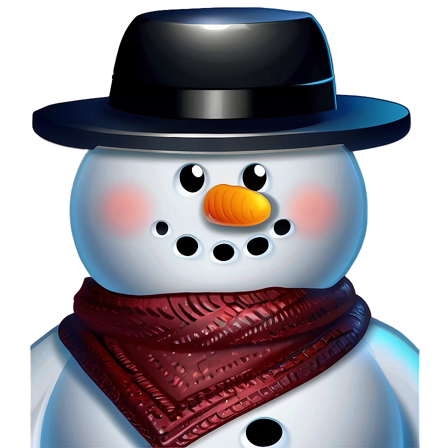 Download Frosty Snowman Cartoon Png Yar | Wallpapers.com