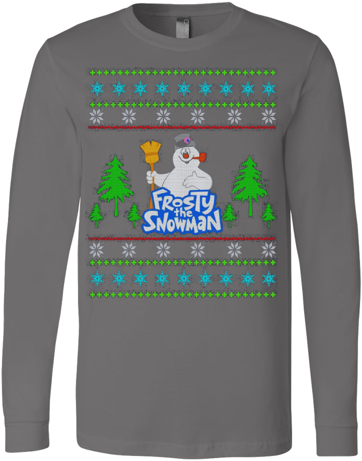 Frosty The Snowman Christmas Sweatshirt PNG