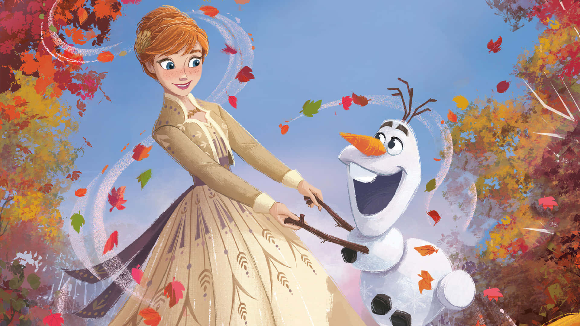 Tauchemit Elsa In Frozen 2 Ins Unbekannte Ein.