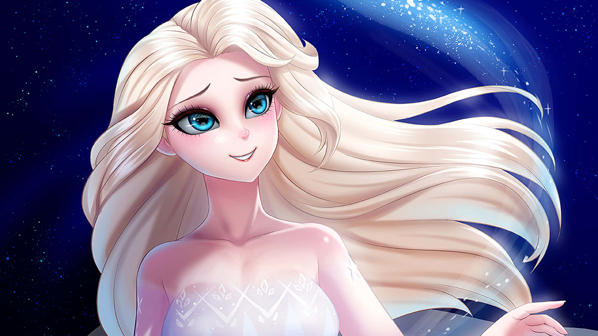 Annaog Elsa Begiver Sig Ud På Et Nyt Eventyr I Disneys Frost 2.