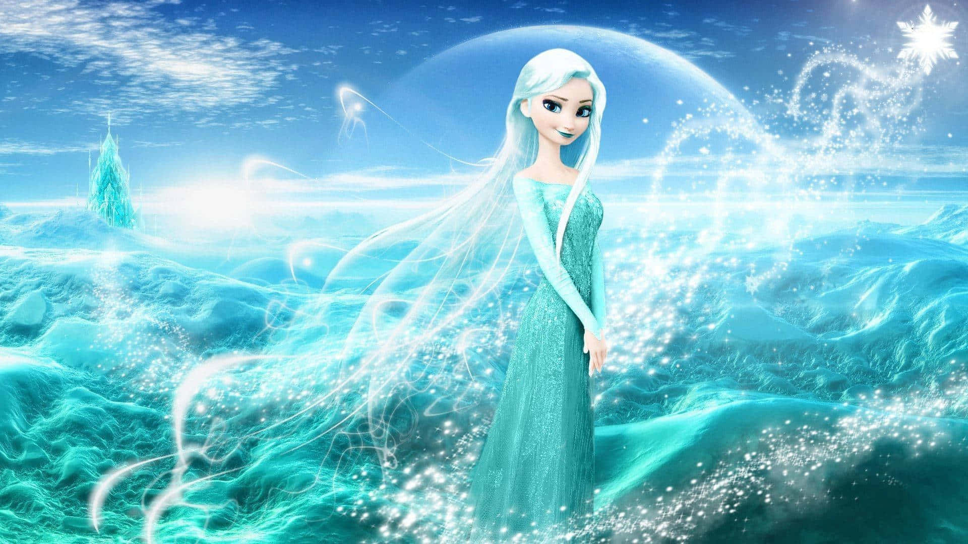 Annaund Elsa Entdecken Die Magie Auf Ihrer Reise.