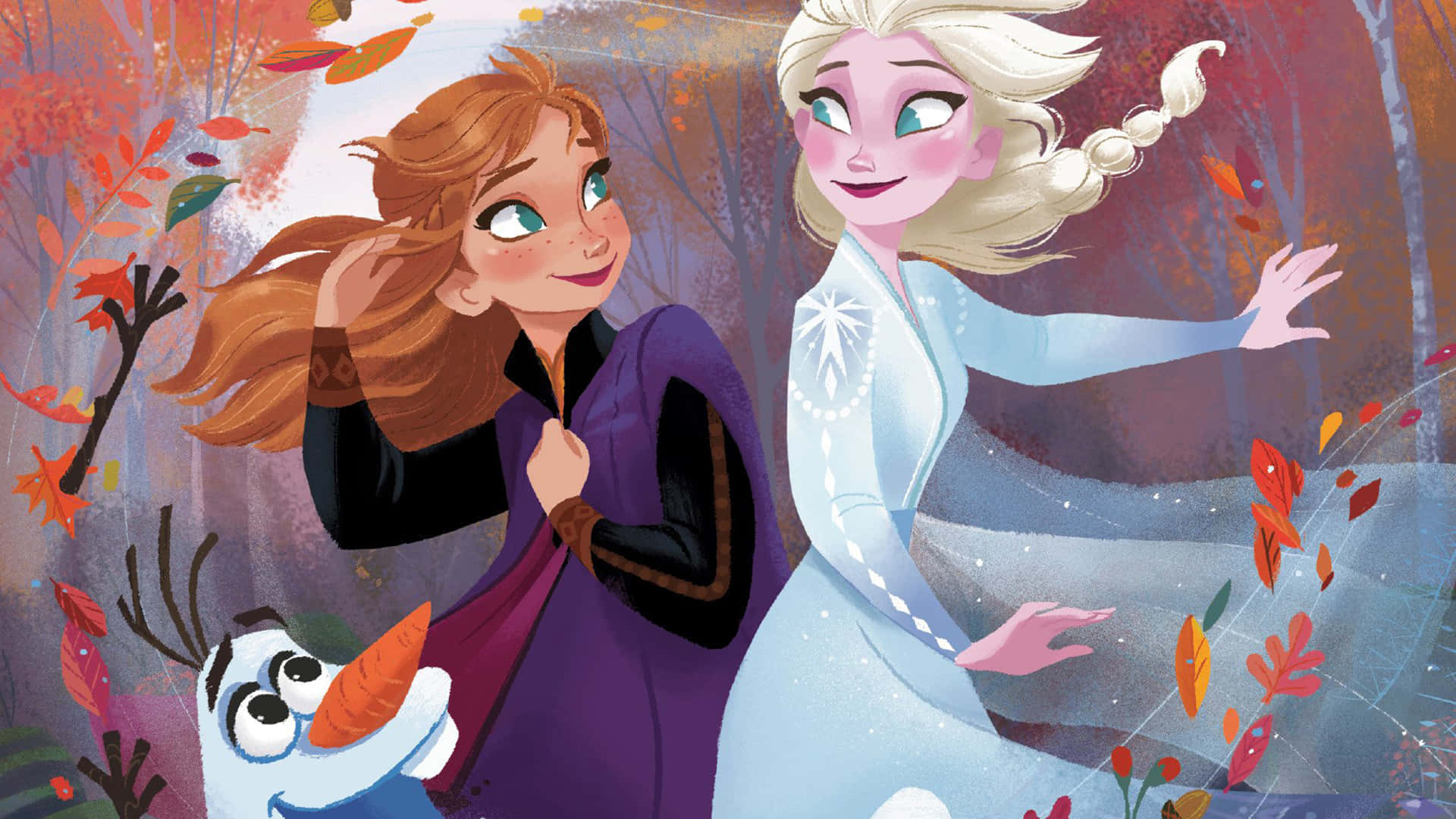 Disney Frozen Elsa And Anna