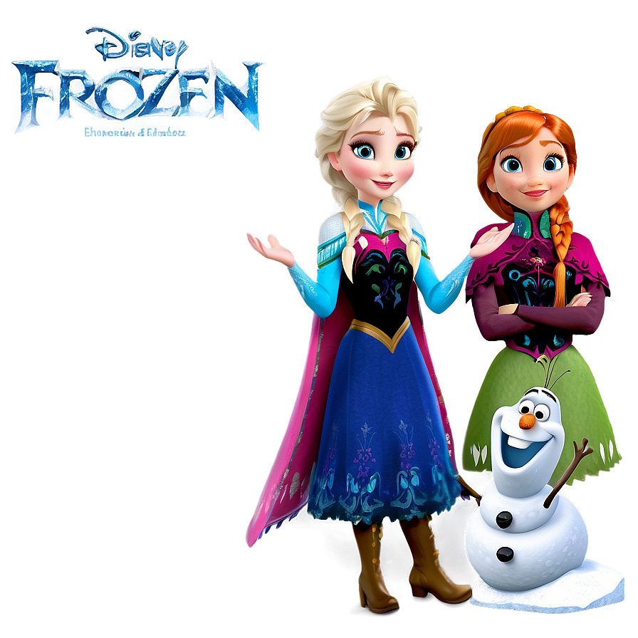 Frozen Characters B PNG