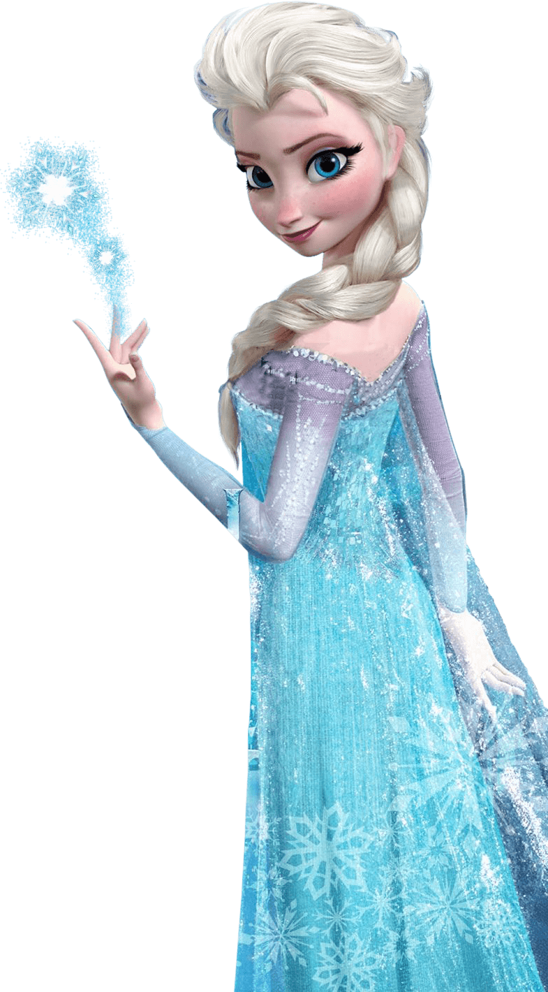 Frozen Elsa Magic Snowflake PNG