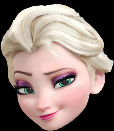 Frozen Elsa Portrait PNG