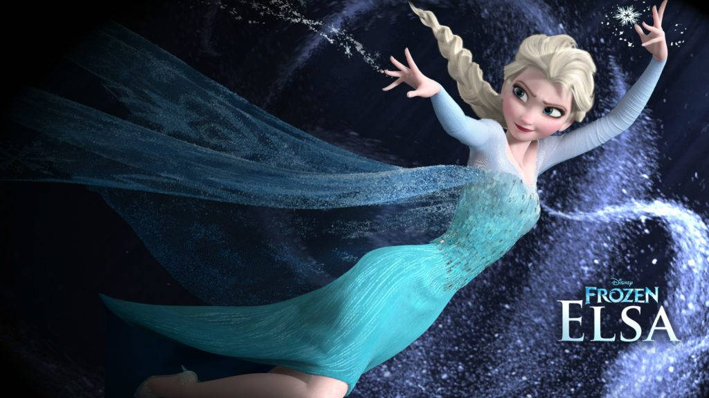 Poderesde Frozen Elsa Fondo de pantalla