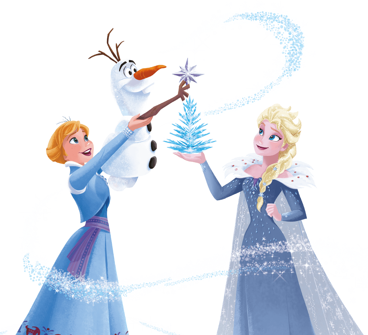 Frozen Friends Magic Moment PNG