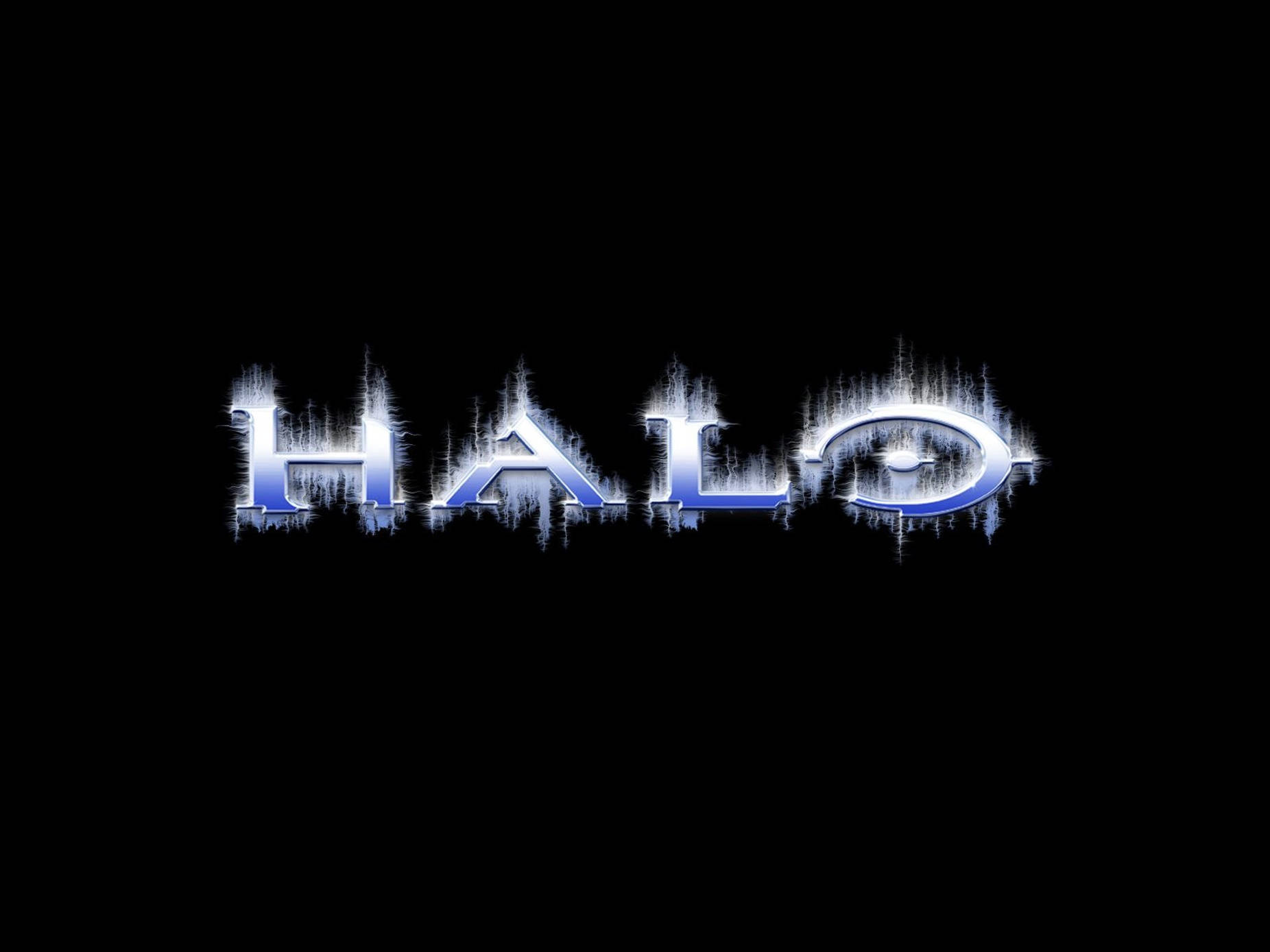 Frozen Halo Logo Wallpaper