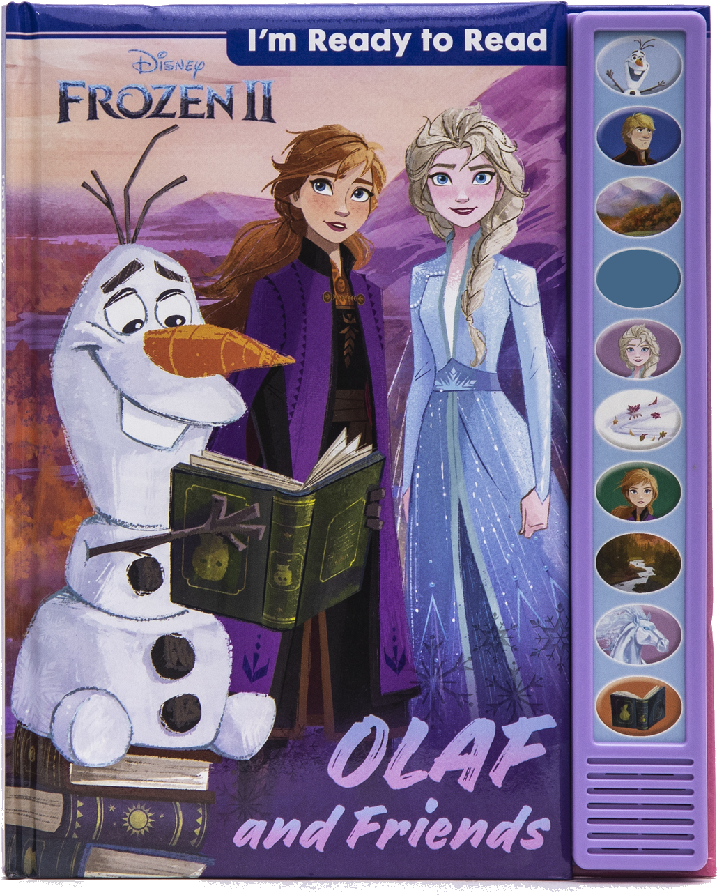Frozen I I Olafand Friends Book Cover PNG