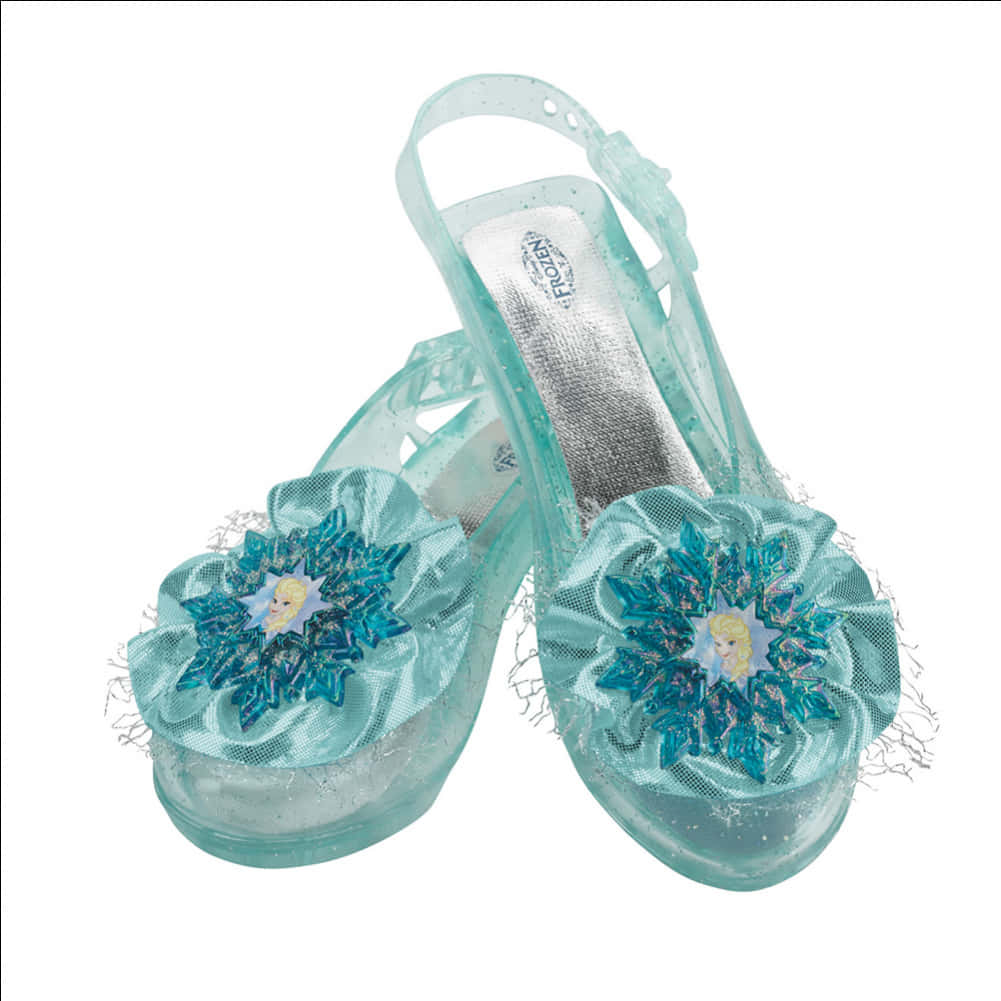 Frozen Inspired Childrens Shoes PNG