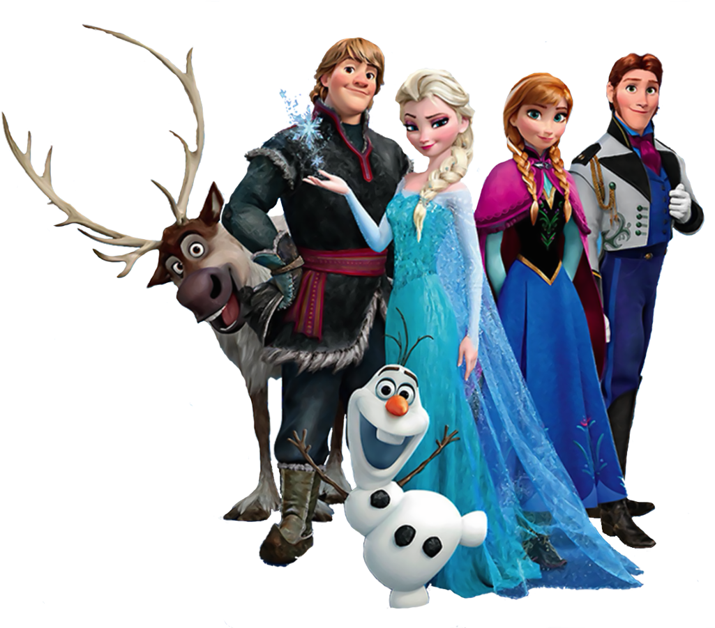 Download Frozen Main Characters Group | Wallpapers.com