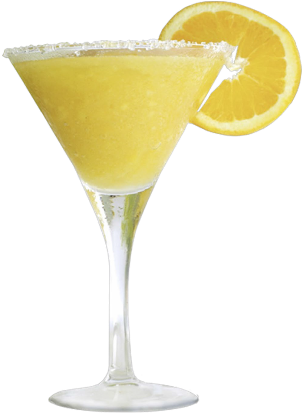 Frozen Margarita Cocktail Glass PNG