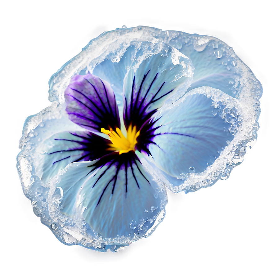 Download Frozen Pansy Png 06232024 | Wallpapers.com