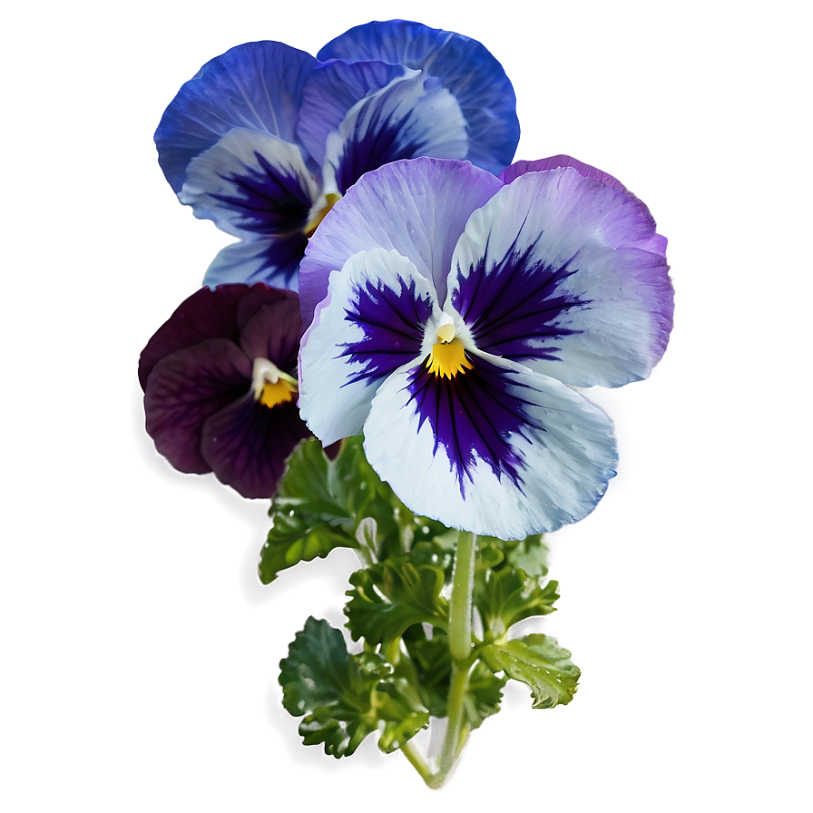 Download Frozen Pansy Png 06232024 | Wallpapers.com