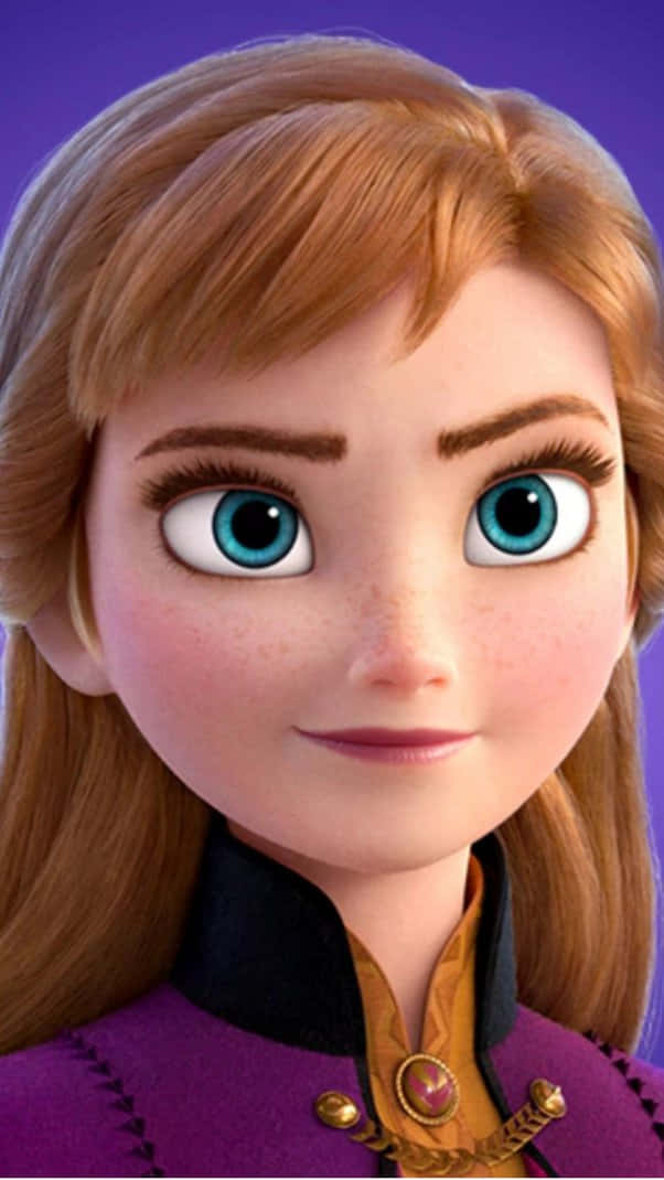 Frozen Anna Close-up Picture