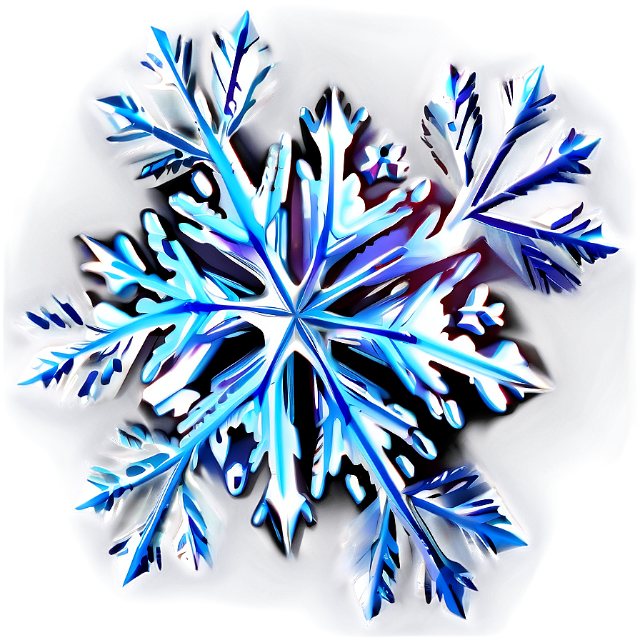 Frozen Snowflake A PNG