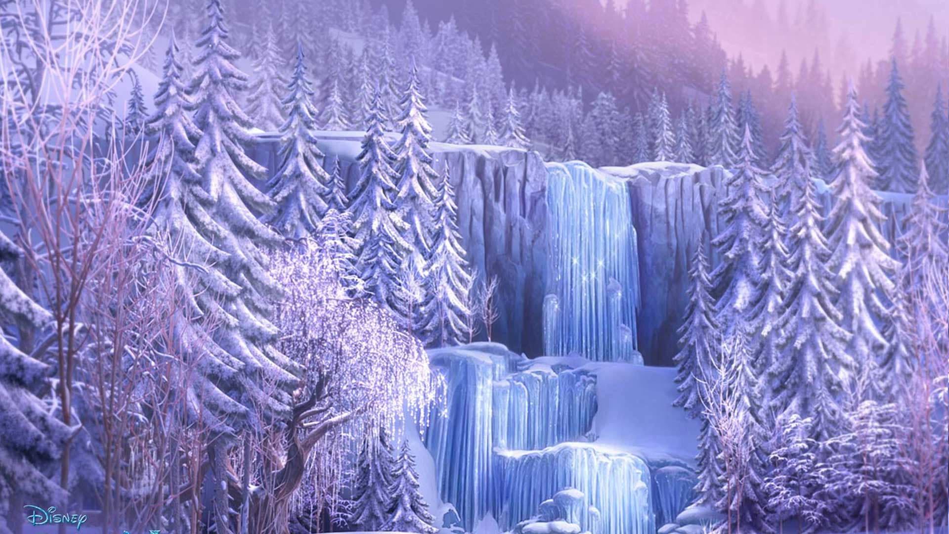 Frozen Zoom Background Wallpaper