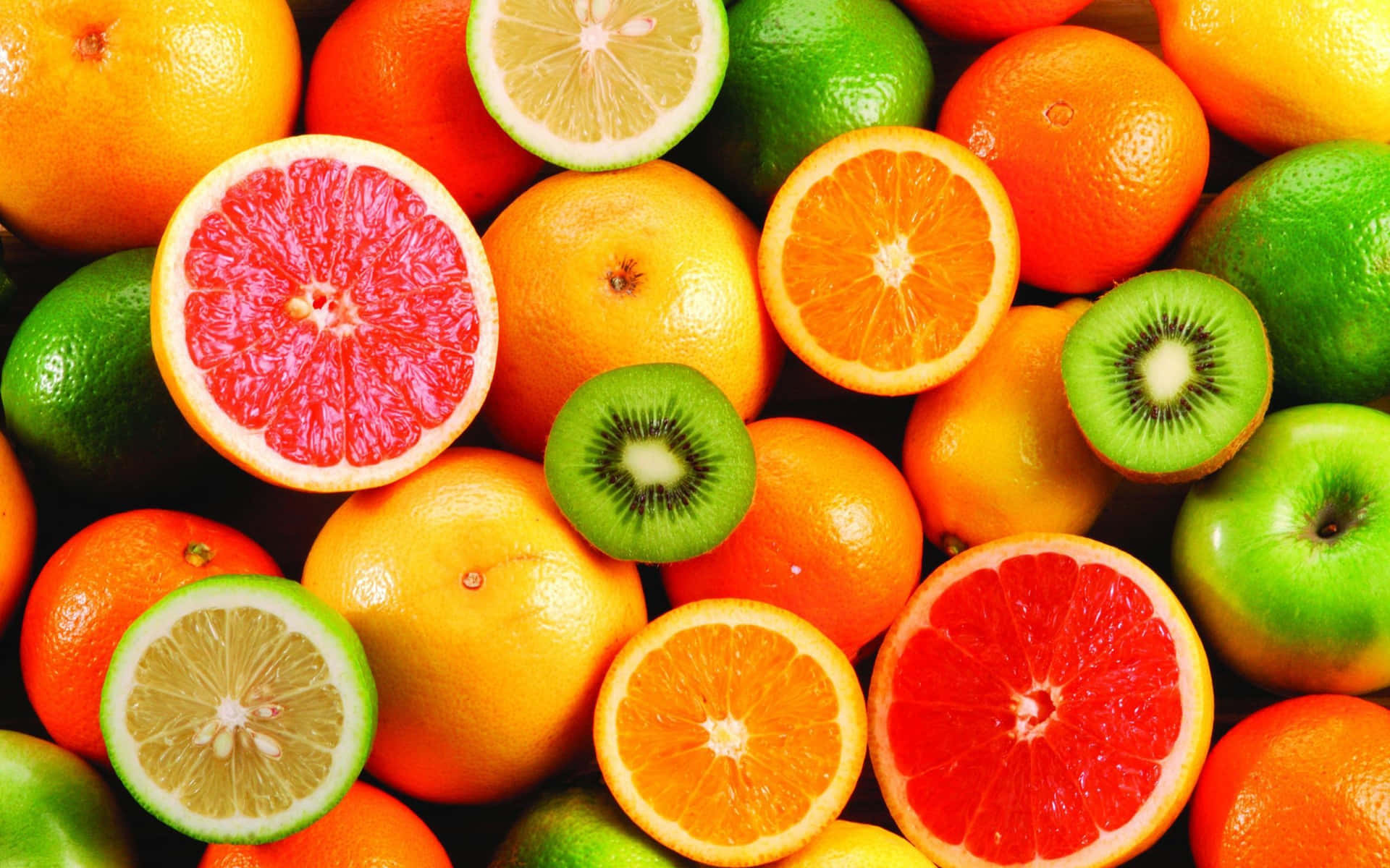 Citrusfruktersom Bakgrund