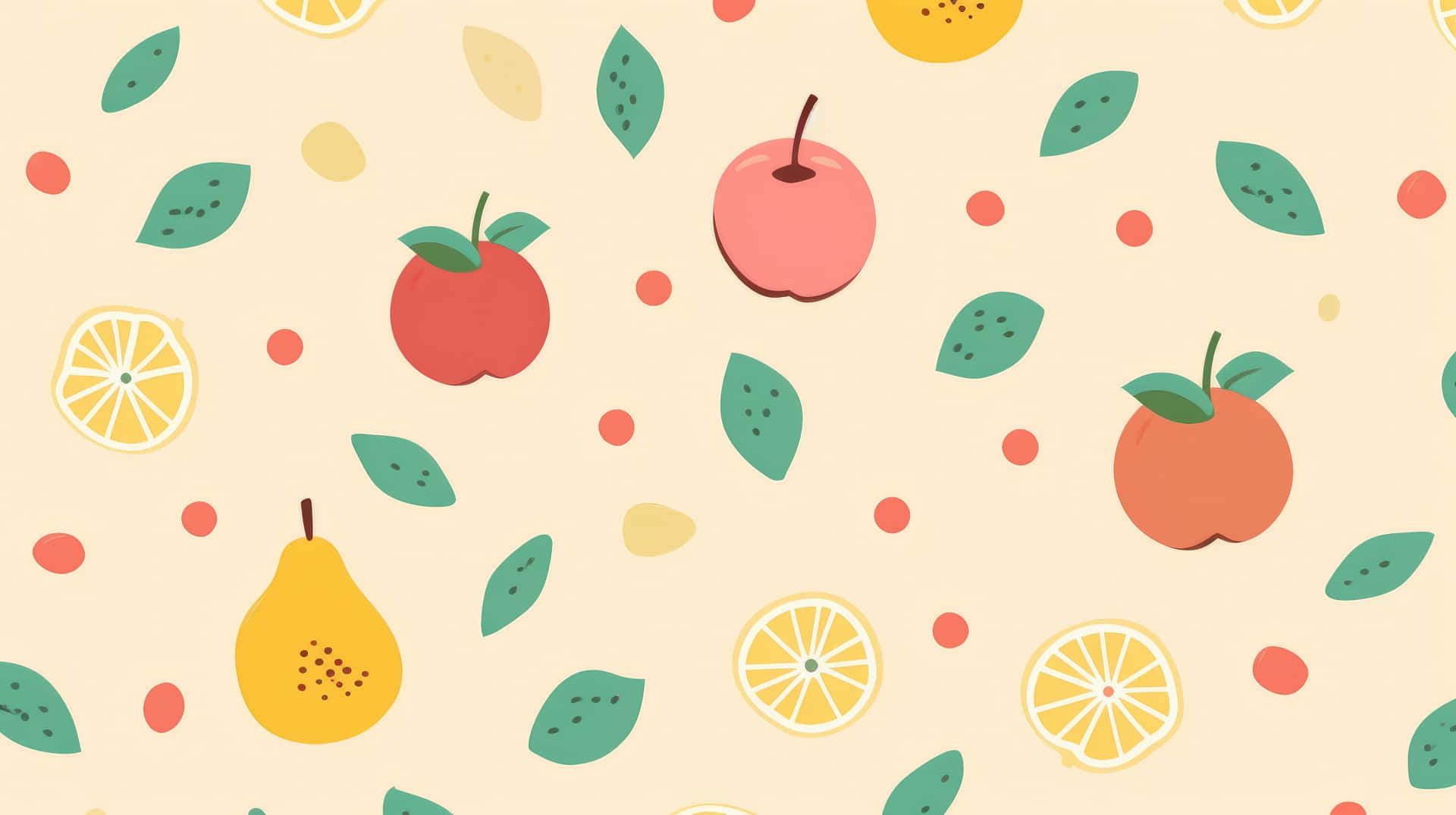 Fruit_ Pattern_ Aesthetic_ Background Wallpaper