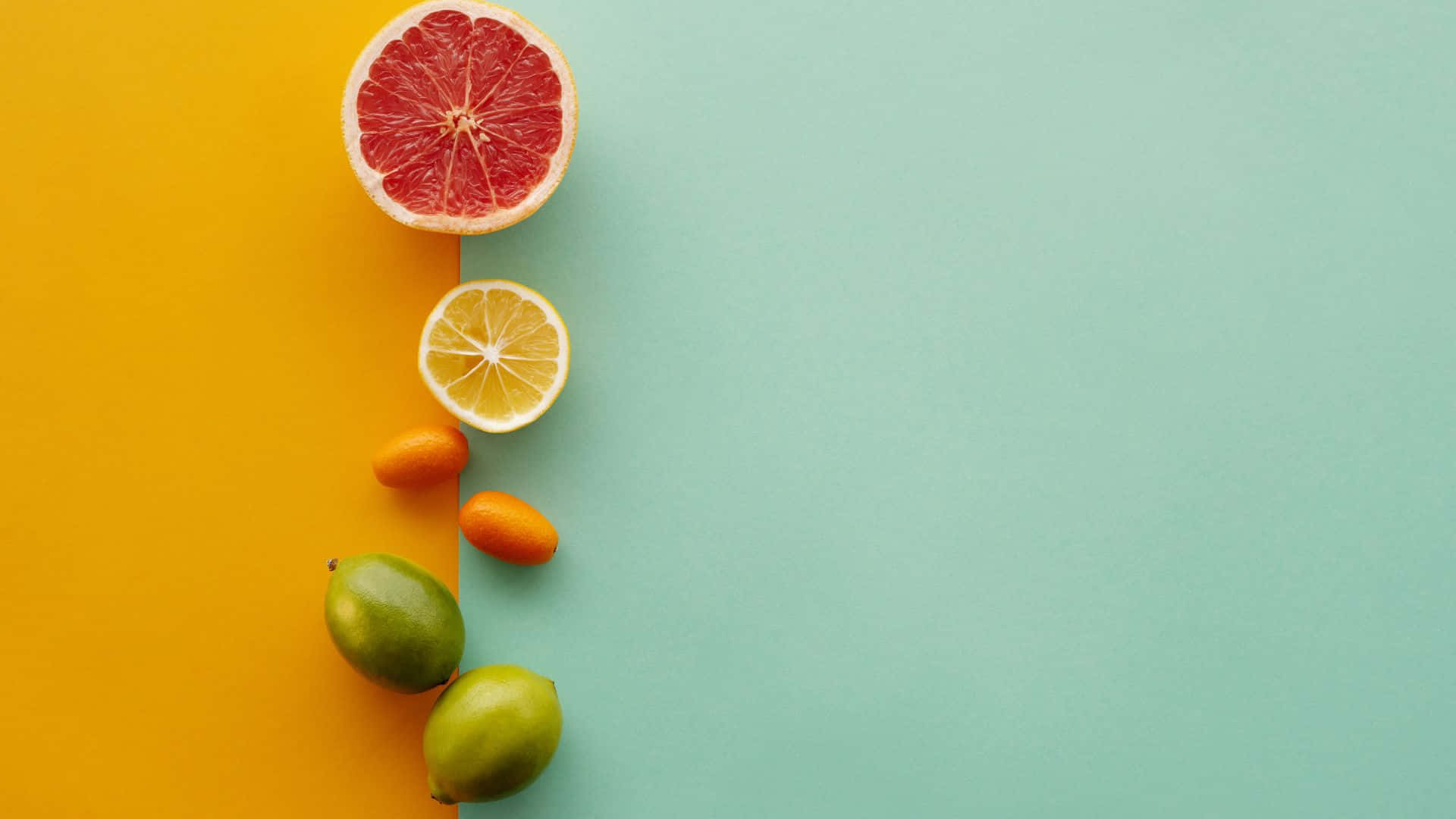 A colorful variety of fresh fruits and vegetables