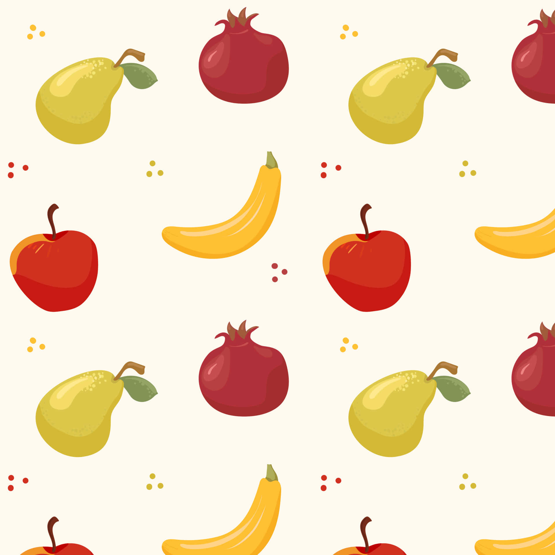 Fruits And Vegetables Digital Art Wallpaper