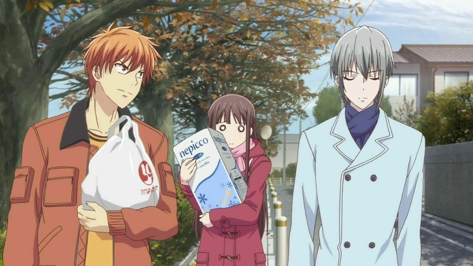 A collection of colorful fruits in Fruits Basket