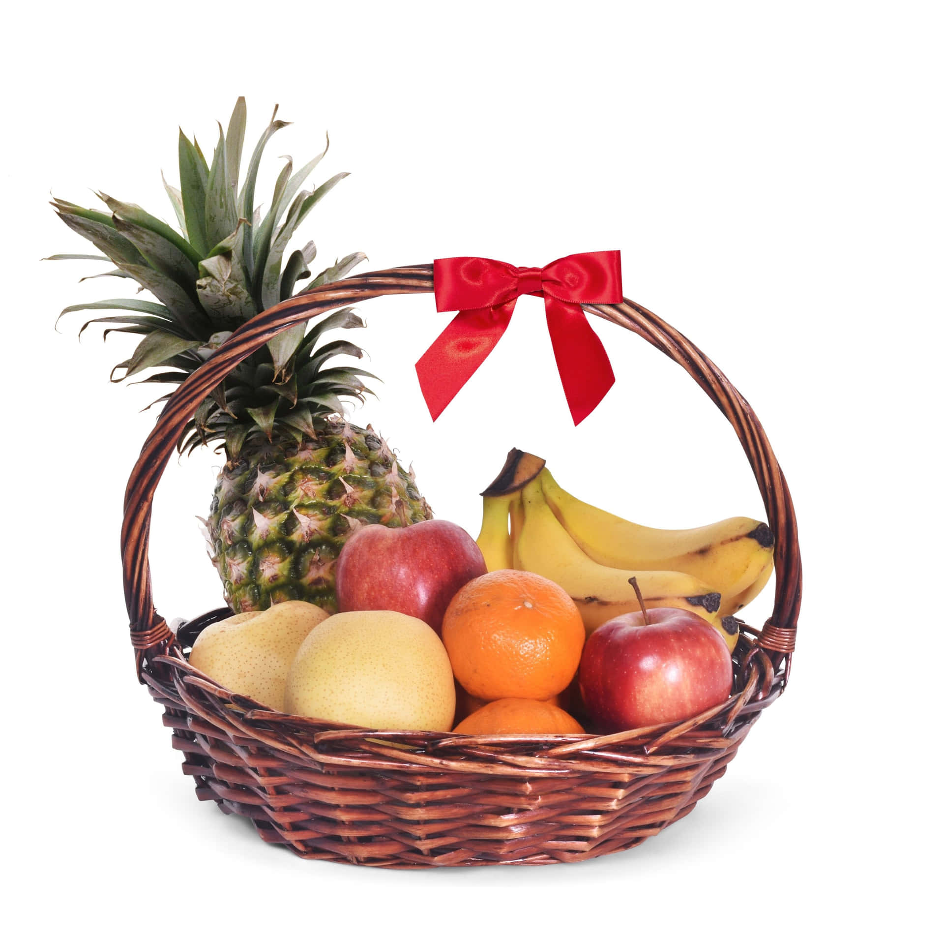 Enläcker Servering Av Fruits Basket