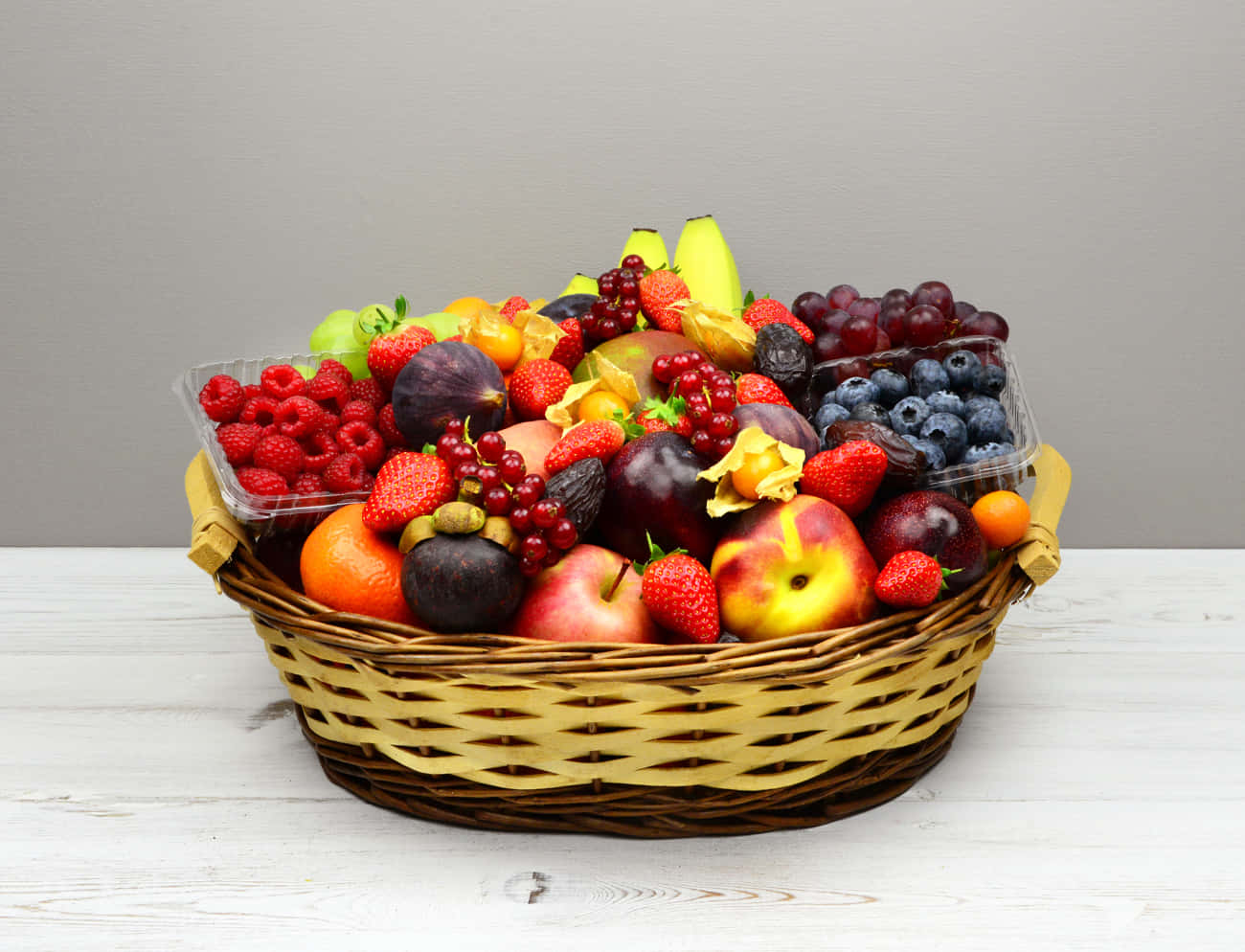 Cestas de frutas como hacerla