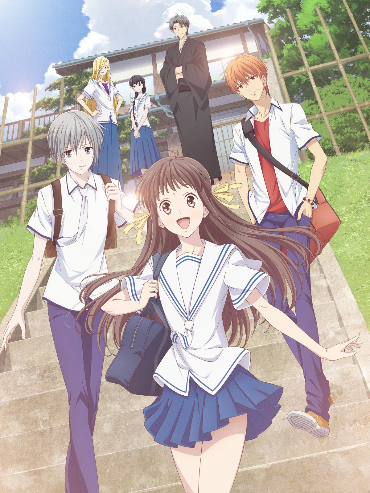 Fruits Basket Tohru With Friends