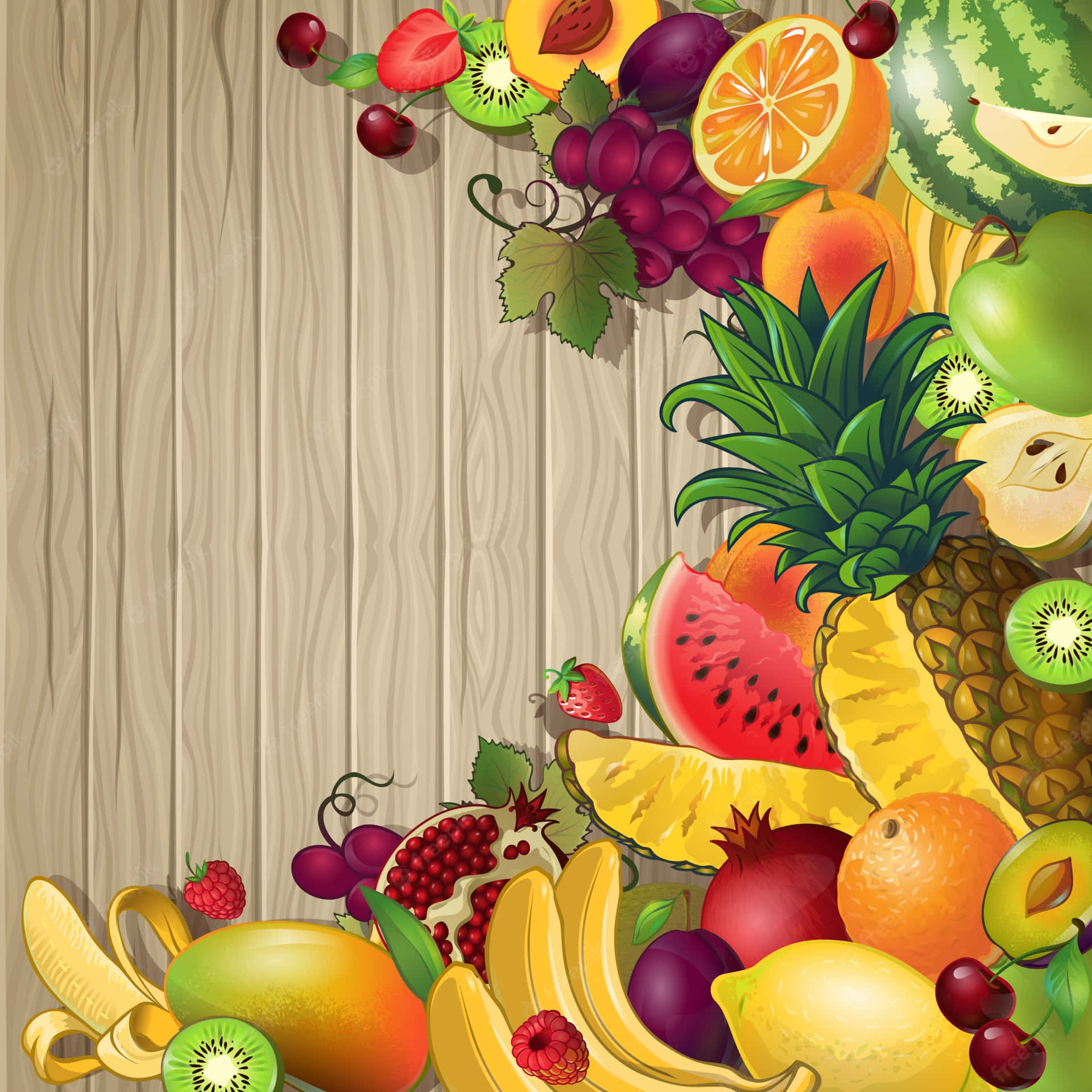 Fruktbakgrund