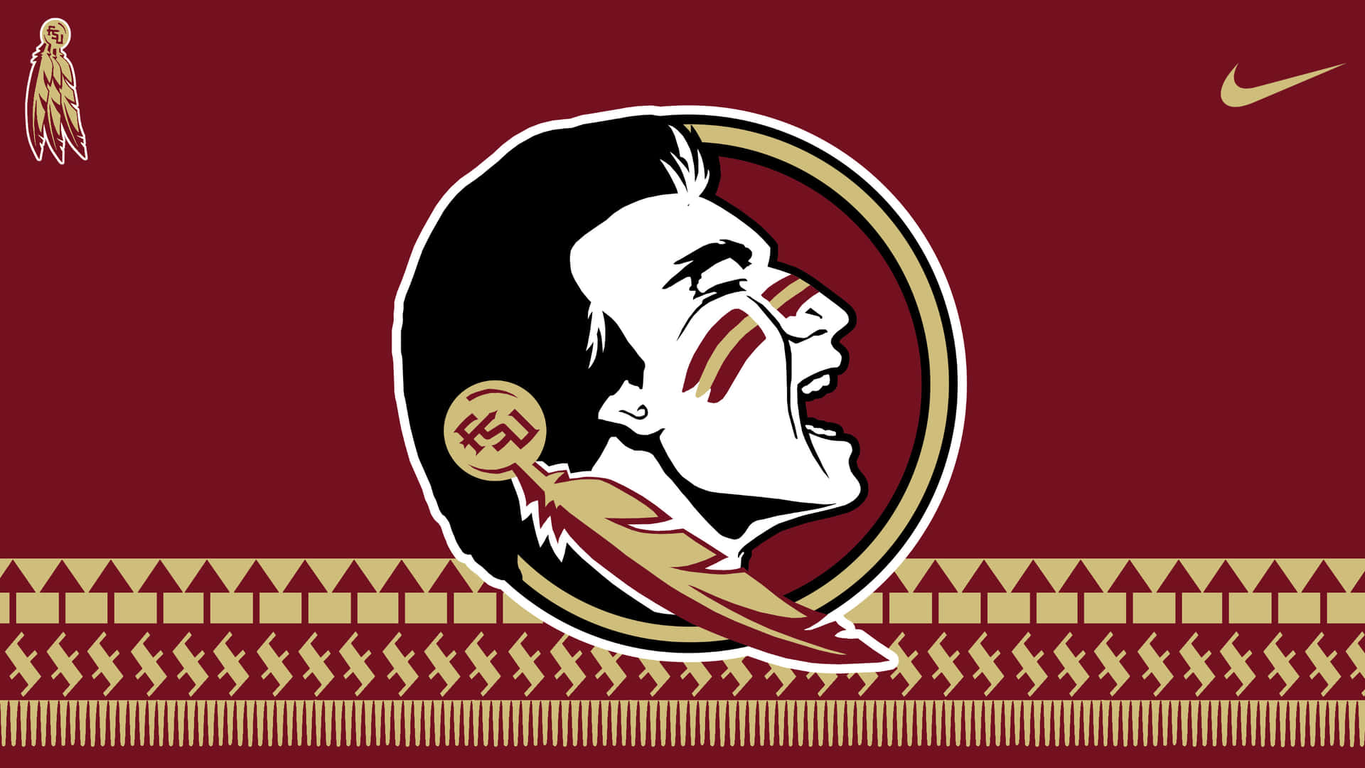 Show your true colors as a Florida State Seminole Wallpaper