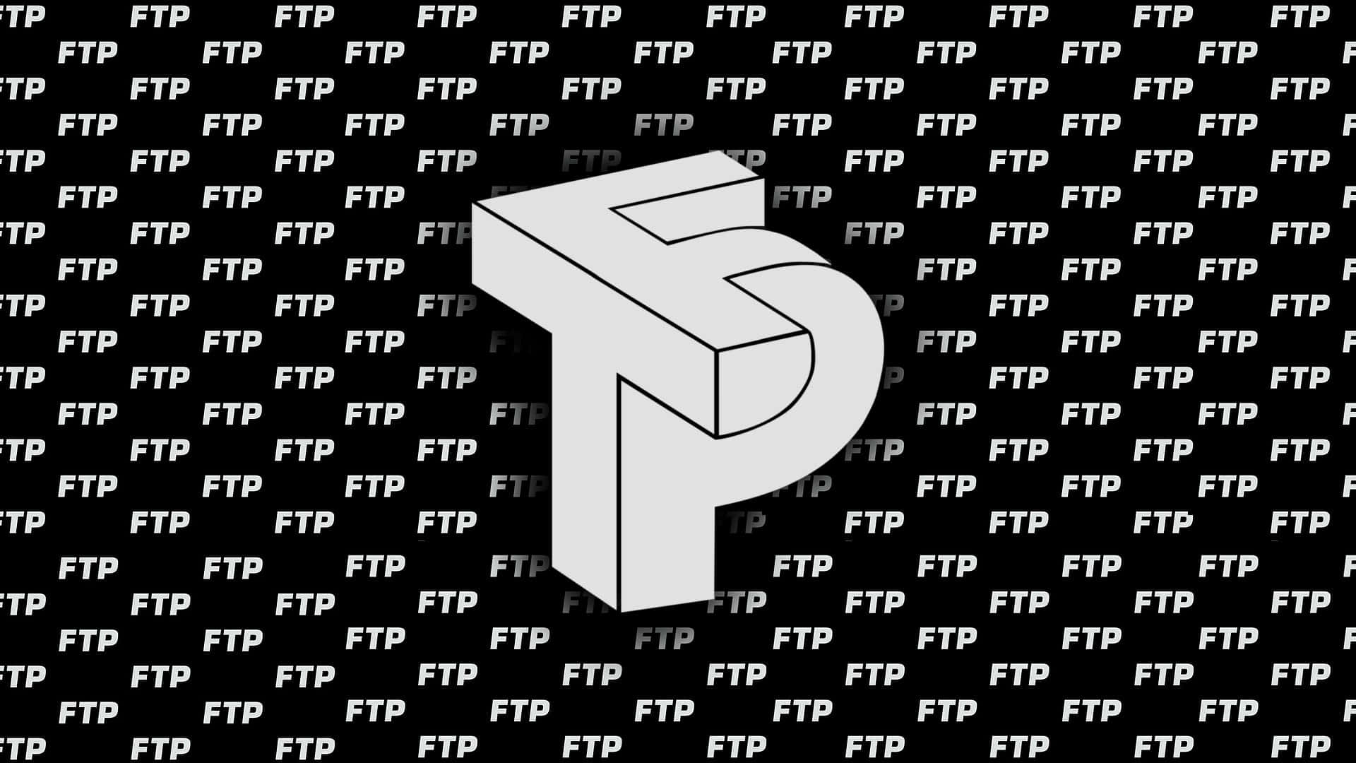 FTP Network Communication Background Wallpaper